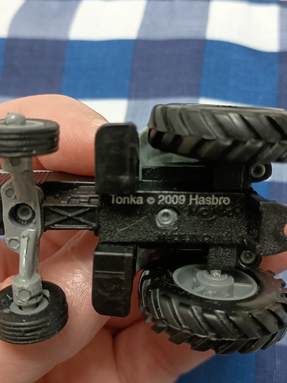 Pre-Owned 2009 Gray Tonka Tractor * By Hasbro * Maistro * Toy